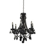 Black Tie 6 Light Chandelier