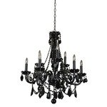 Black Tie 9 Light Chandelier