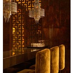 Riviera Semi Flush Mount by Corbett Lighting