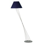 Liz Terra D Cone Shade Floor Lamp W / Foot Dimmer