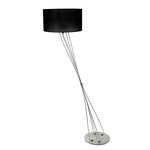 Liz Terra S Drum Shade W / Touch Dimmer