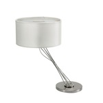 Liz Table Lamp W / Drum Shade