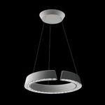 Inside / Out Circle 3000K LED Suspension