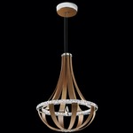 Crystal Empire 27 Inch 3000K LED Chandelier