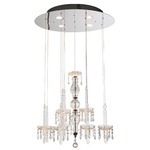 Float 5 Light Chandelier