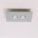 Polifemo 2 Light Rectangular Ceiling Flush Mount