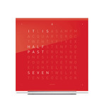Qlocktwo Touch Clock with Alarm