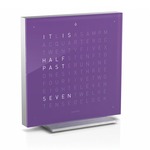 Qlocktwo Touch Clock with Alarm