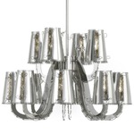 Lola Chandelier with Crystals