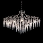 Hollywood Oval Glass Chandelier