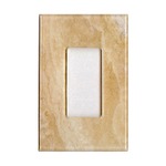Beige Marble Single Rocker