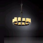 Dakota Faux Candle Chandelier