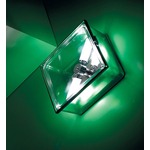 Box Square Clear Diffuser Wall or Ceiling Light