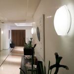 Clara Open Glass Wall Light 