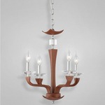Pella 4 Light Chandelier