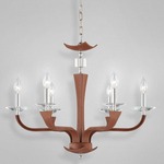 Pella 6 Light Chandelier