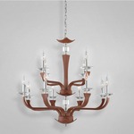 Pella 12 Light Chandelier