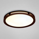Zelkova Large Round Ceiling Flush Mount