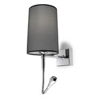 A-47 Basic Wall with LED Reading Light