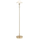 Aging Eye Glass Shade Floor Lamp