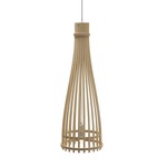 Reed Half Pendant Light