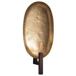 Sahara Hammered Metal Wall Light