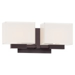 Cubism 2-Light Bath Bar