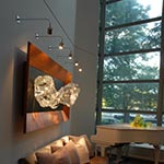 Monorail Wall Rebel Head on Canopy by Edge Lighting