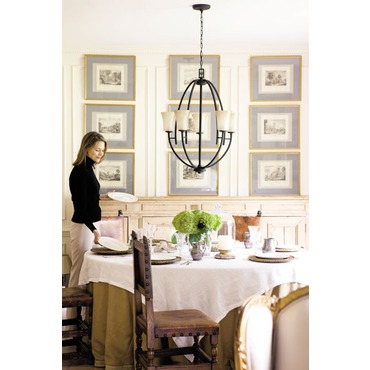 Valley Chandelier by Hinkley