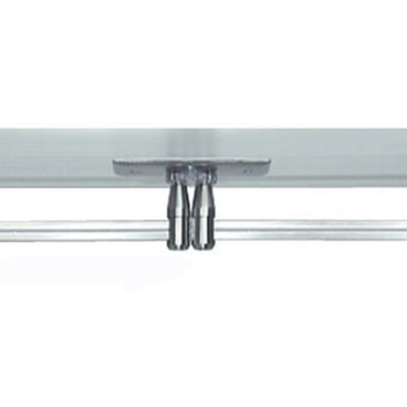 Monorail Rectangular Power Feed Canopy Dual Feed