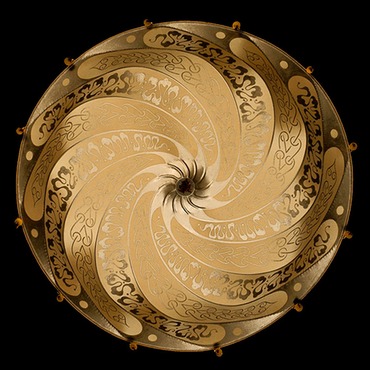 Scudo Saraceno Serpentine Ceiling Mount