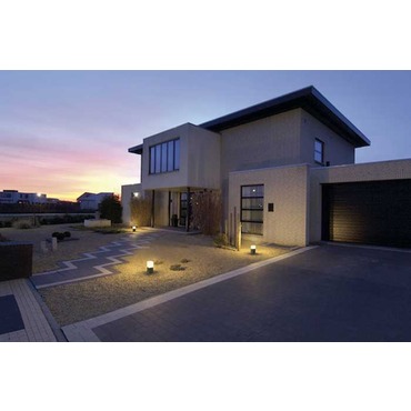 Square Pole Exterior Bollard by SLV Lighting