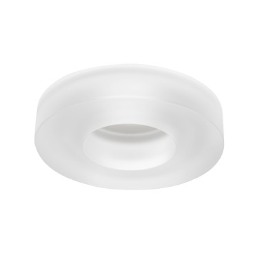 4180 Series 4 Inch Frost Solid Glass Collar Trim