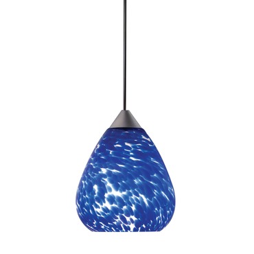 Decorative Low Voltage Teardrop Glass Pendant