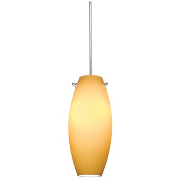 Decorative Low Voltage Ellipse Glass Pendant