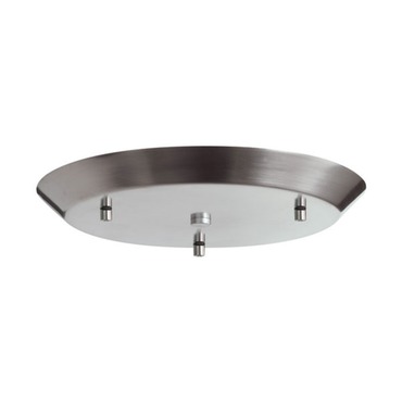 Line Voltage Cluster Round Canopy Satin Nickel Line Voltage Cluster Round Canopy Satin Nickel