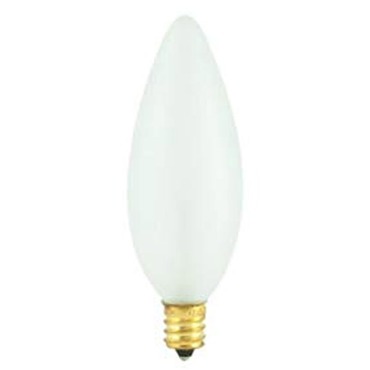 B10 Torpedo Candelabra Base 25W 120V B10 Torpedo Candelabra Base 25W 120V