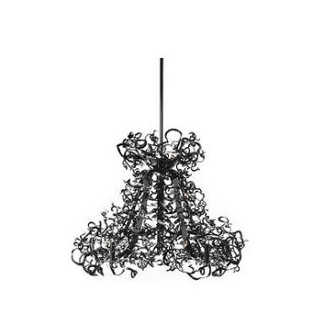 Icy Lady Double Round Chandelier