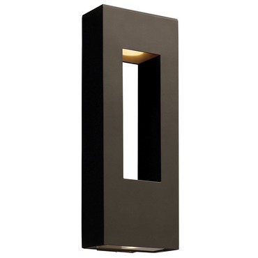Atlantis Rectangle Exterior Wall Sconce