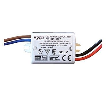 319-0007 Constant Current 3W LED Driver 319-0007 Constant Current 3W LED Driver