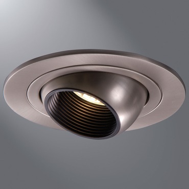 1498 4 Inch Adjustable Eyeball With Baffle Trim