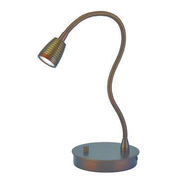 TaskWerx Flex Wall Mounted Gooseneck Task Lamp by Access 72002LEDD-BS