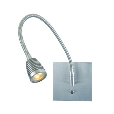 TaskWerx Flex Wall Mounted Gooseneck Task Lamp by Access 72002LEDD-BS