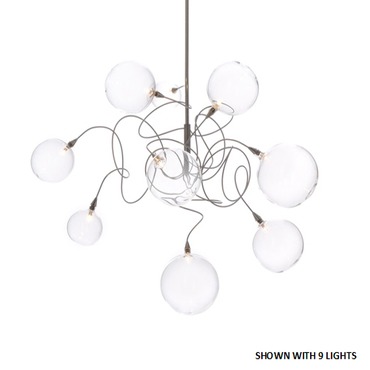 Bubbles 12 Light Chandelier