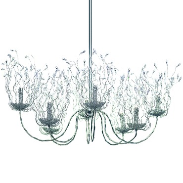 Candles And Spirits Oval Chandelier