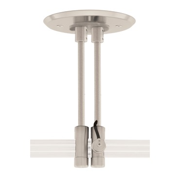 Monorail 2-Circuit 4 Inch Round Dual Feed Canopy