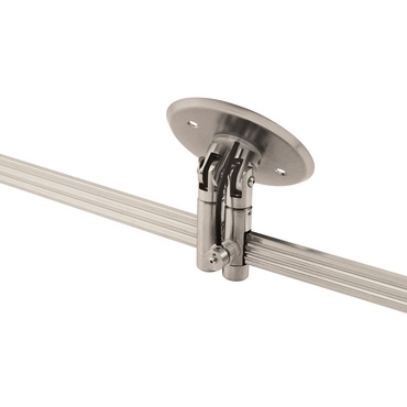 Monorail 2-Circuit Sloped Ceiling Dual Feed Canopy