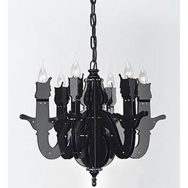 Night Watch Round Chandelier Night Watch Round Chandelier