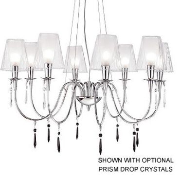 Opera 8 Light Chandelier Opera 8 Light Chandelier