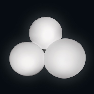 Puck 3 Light Wall / Ceiling Mount